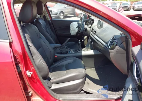 2016 Mazda Mazda3 S Grand Touring из США, поврежденный, VIN JM1BM1N38G1301724